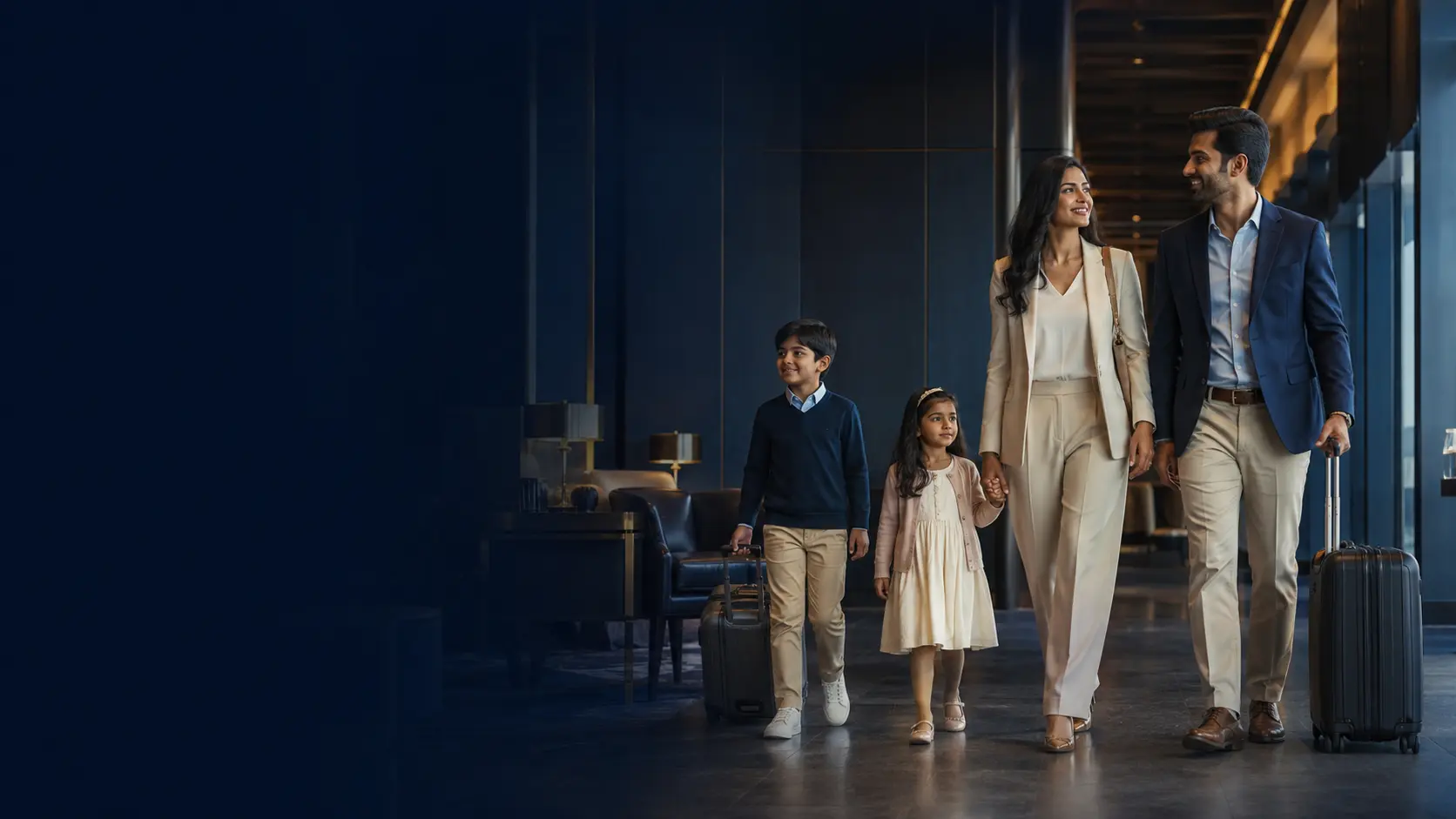 International family using global residency and citizenship services